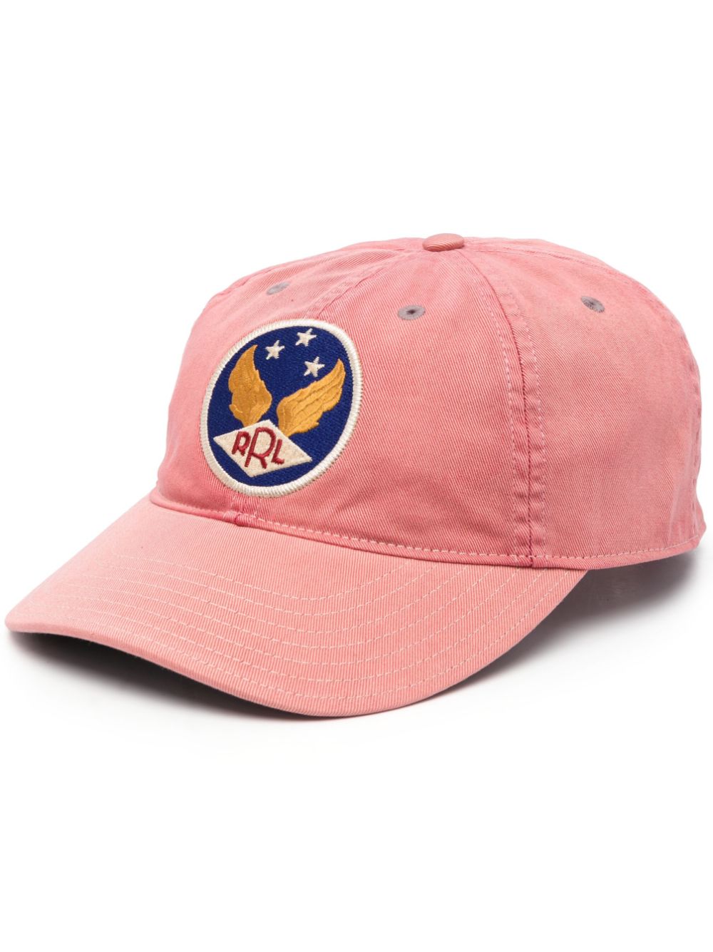 Ralph Lauren RRL logo-patch washed baseball cap - Pink von Ralph Lauren RRL