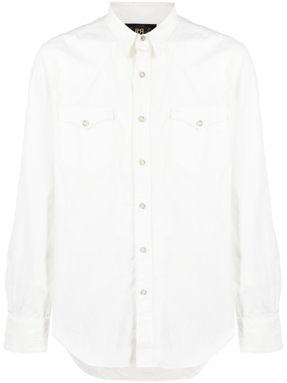 Ralph Lauren RRL long-sleeve cotton shirt - White von Ralph Lauren RRL