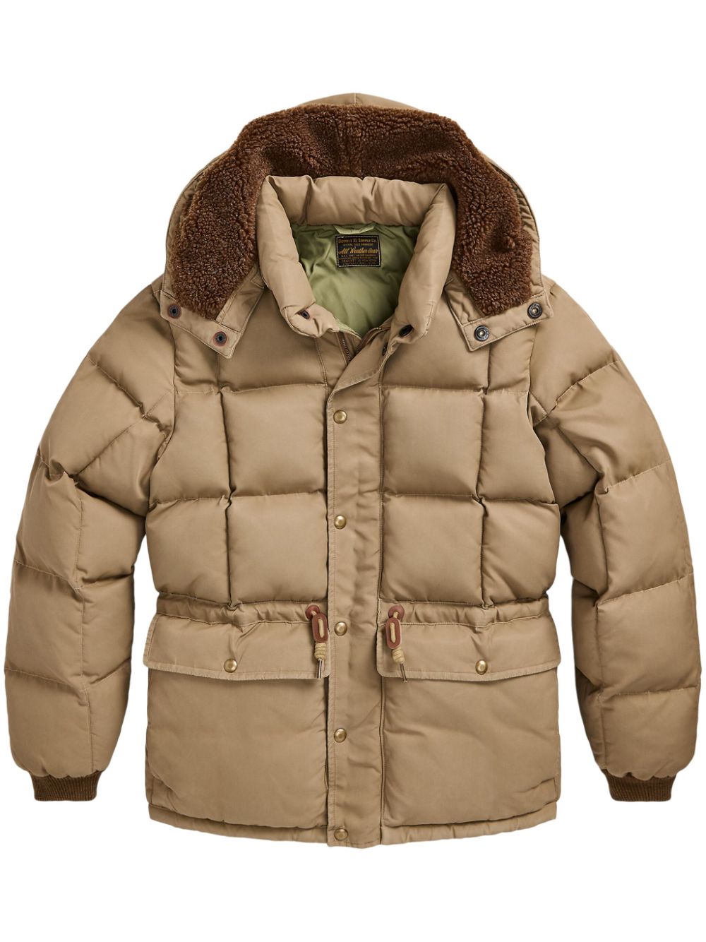 Ralph Lauren RRL quilted padded jacket - Neutrals von Ralph Lauren RRL