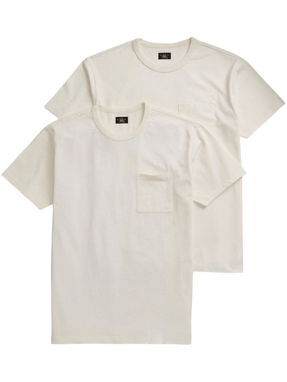 Ralph Lauren RRL soft jersey t-shirt (pack of 2) - White von Ralph Lauren RRL