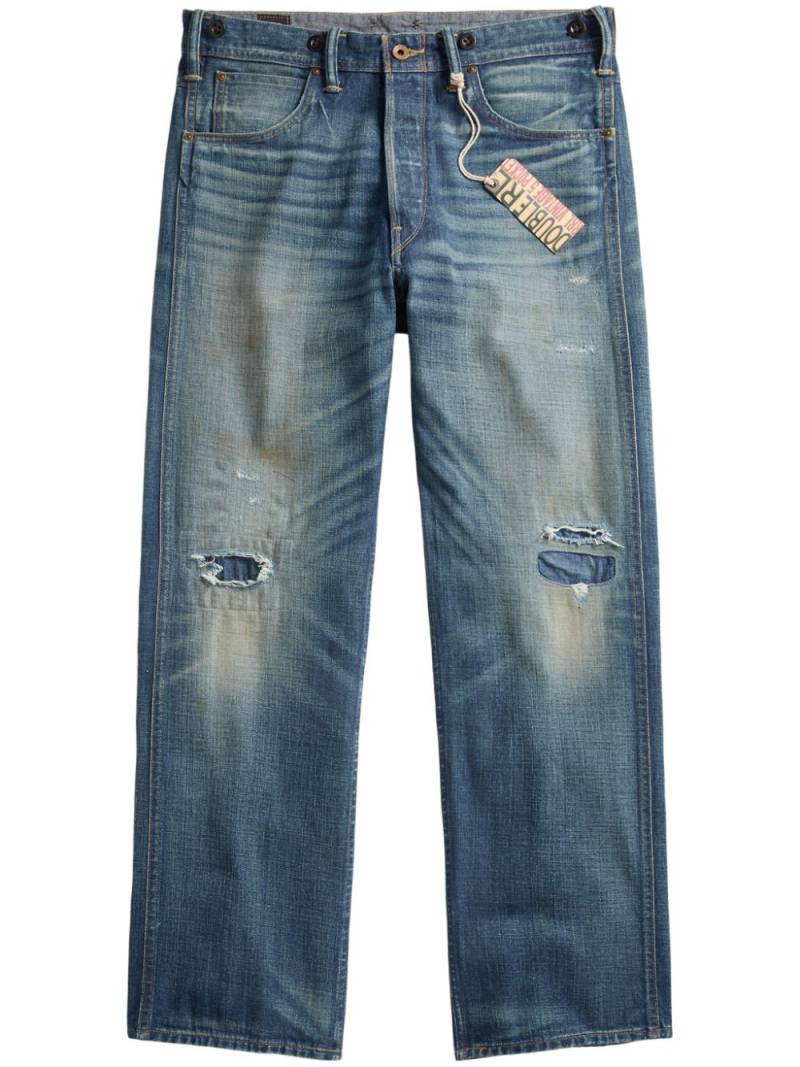 Ralph Lauren RRL washed effect jeans - Blue von Ralph Lauren RRL