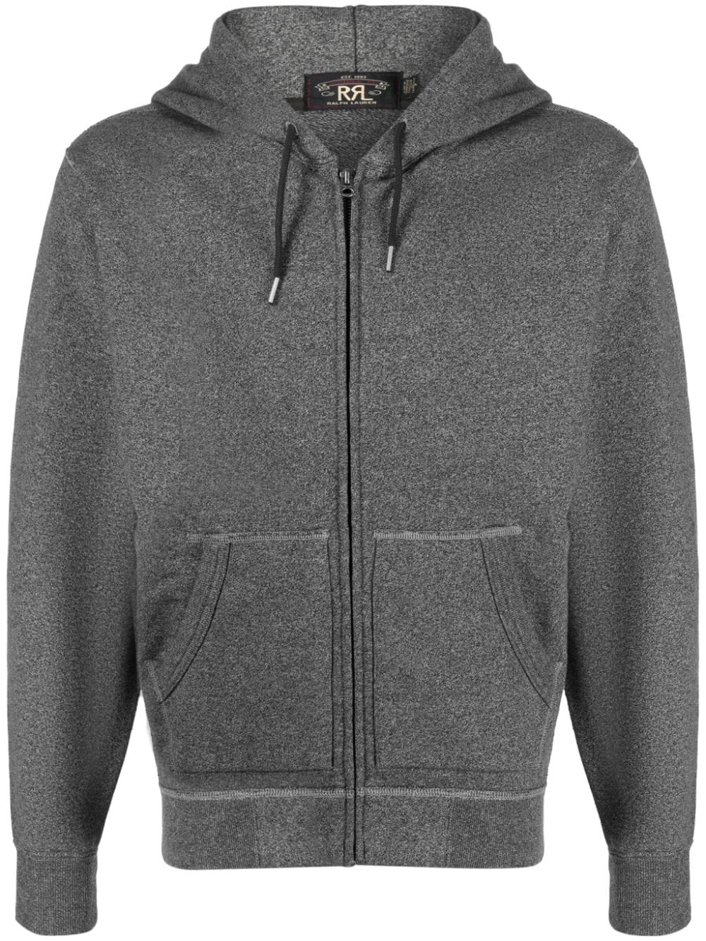 Ralph Lauren RRL zip-up cotton hoodie - Grey von Ralph Lauren RRL