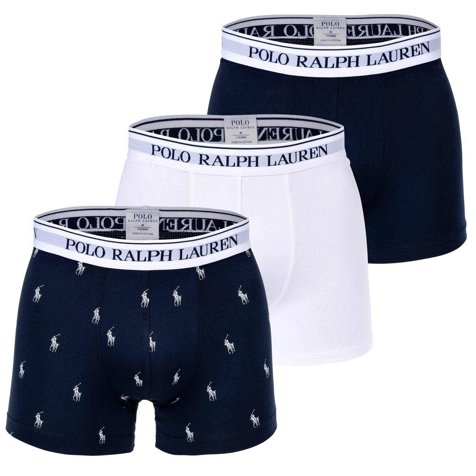 Boxershort Figurbetont-clssic Trunk-3 Pack Herren  S von Ralph Lauren