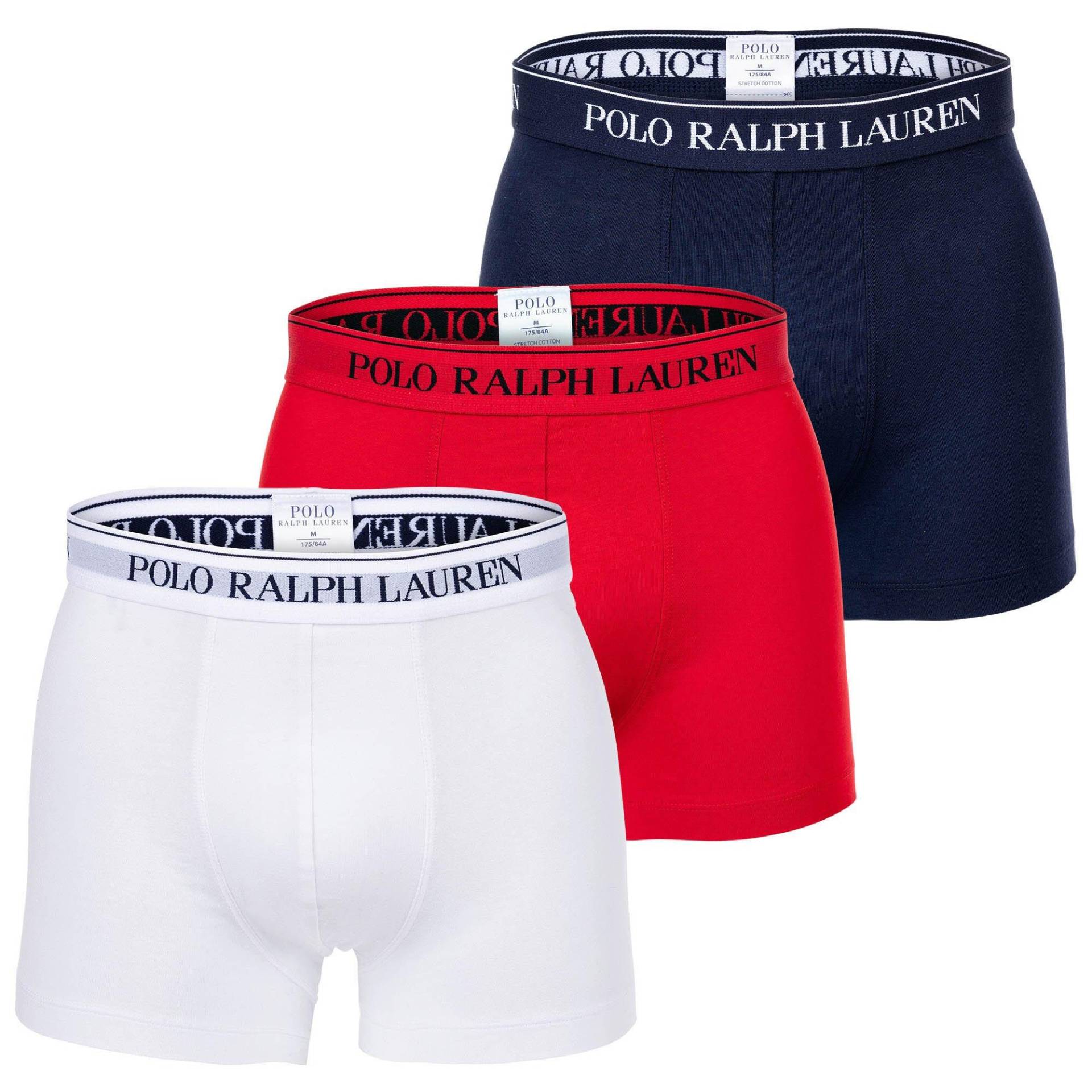 Boxershort Figurbetont-classic-3 Pack-trunk Herren  XXL von Ralph Lauren