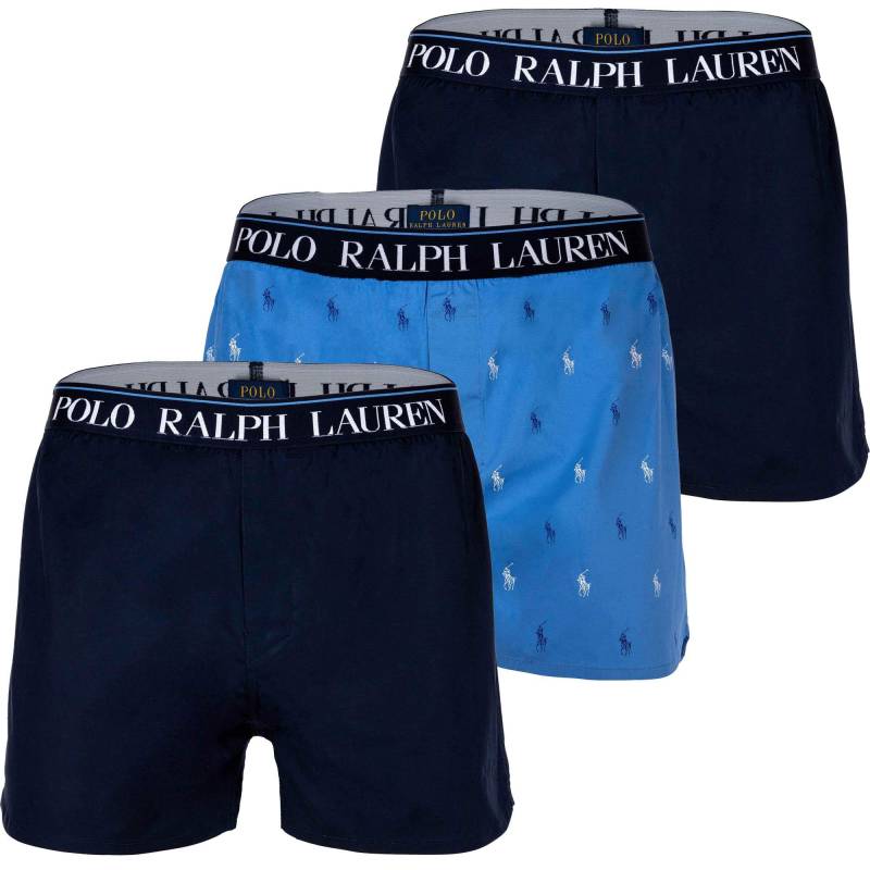 Web-boxershorts -elastic Bxer-3 Pack Boxer Herren  L von Ralph Lauren