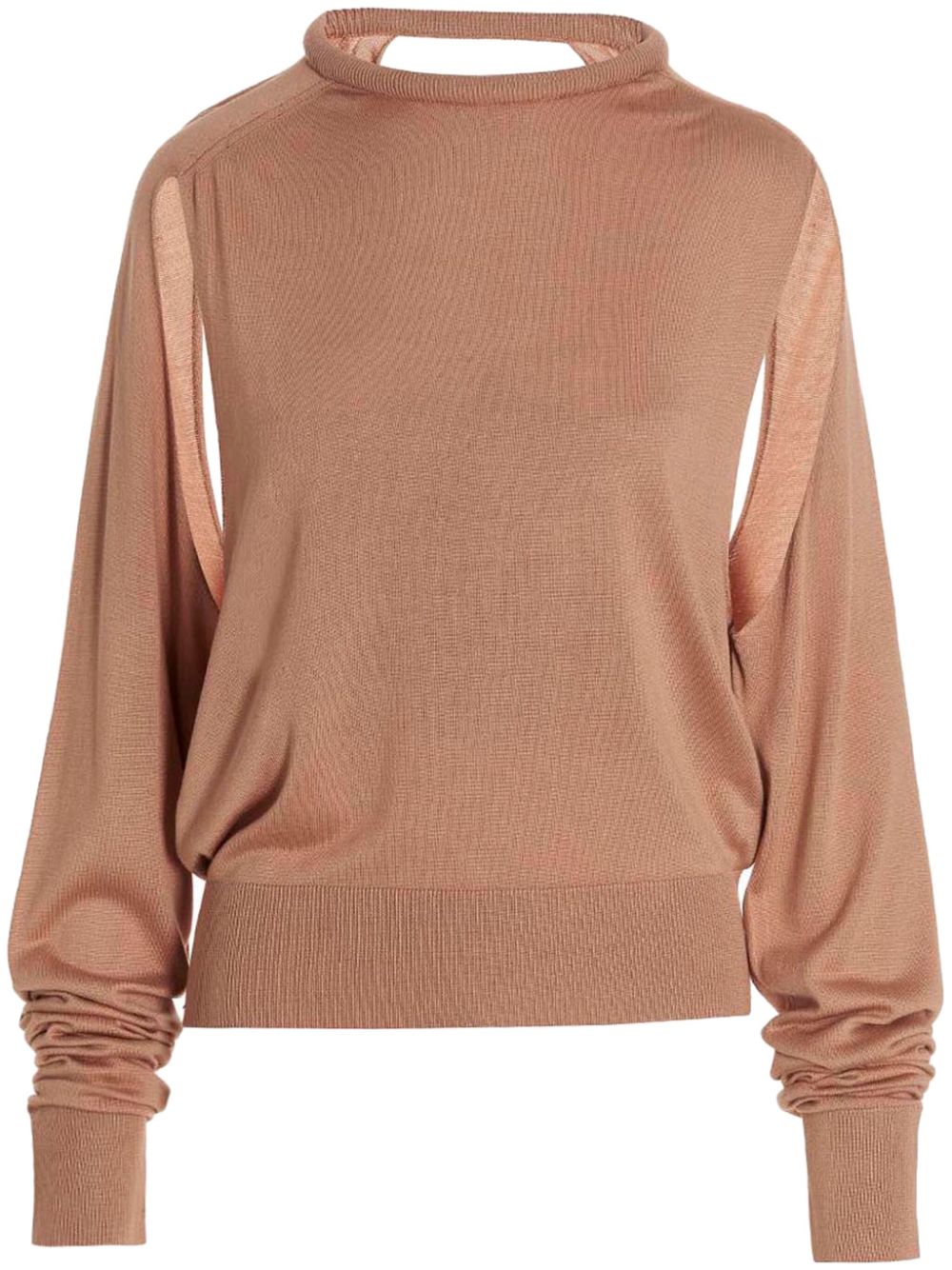 Ramael cut out-detail sweater - Pink von Ramael