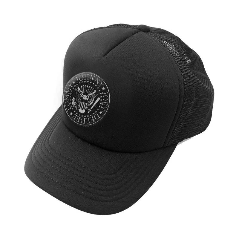 Baseballmütze Netzrücken Damen Schwarz ONE SIZE von Ramones