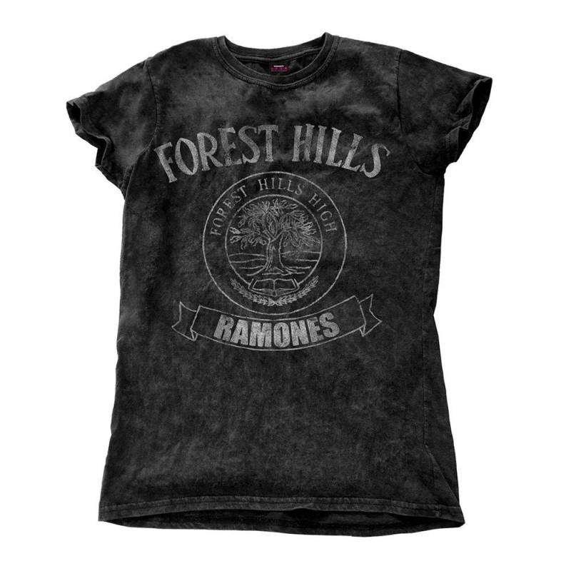 Forest Hills Tshirt Damen Schwarz S von Ramones