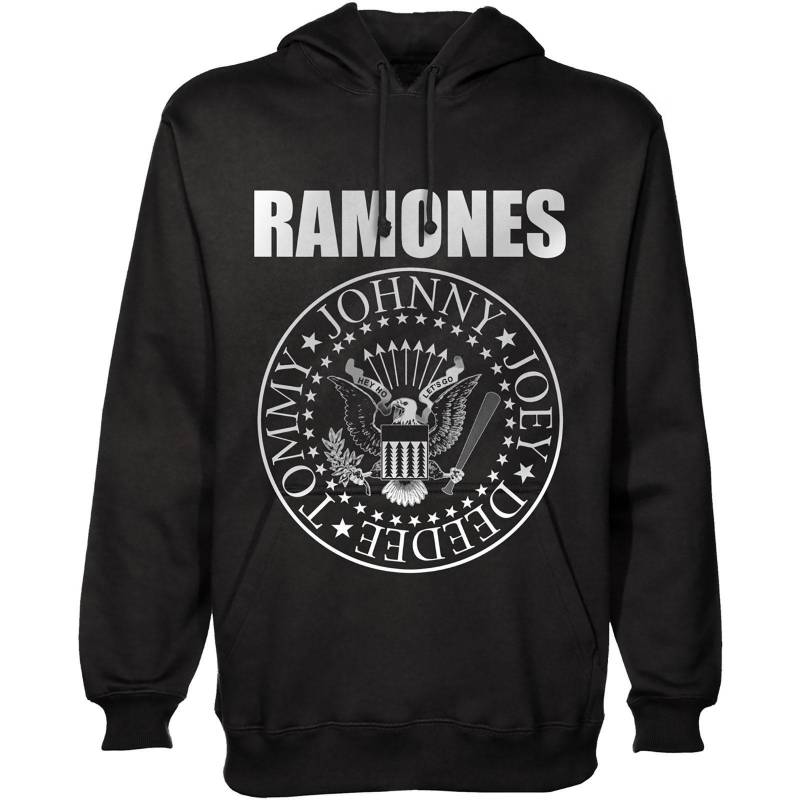 Kapuzenpullover Damen Schwarz XXL von Ramones