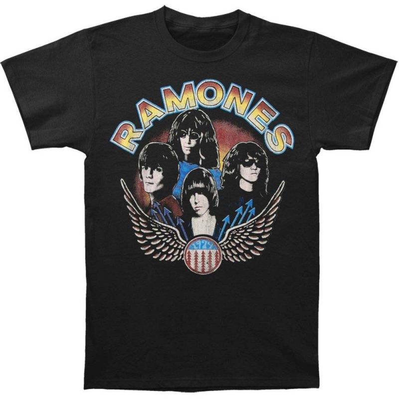 Tshirt Damen Schwarz L von Ramones