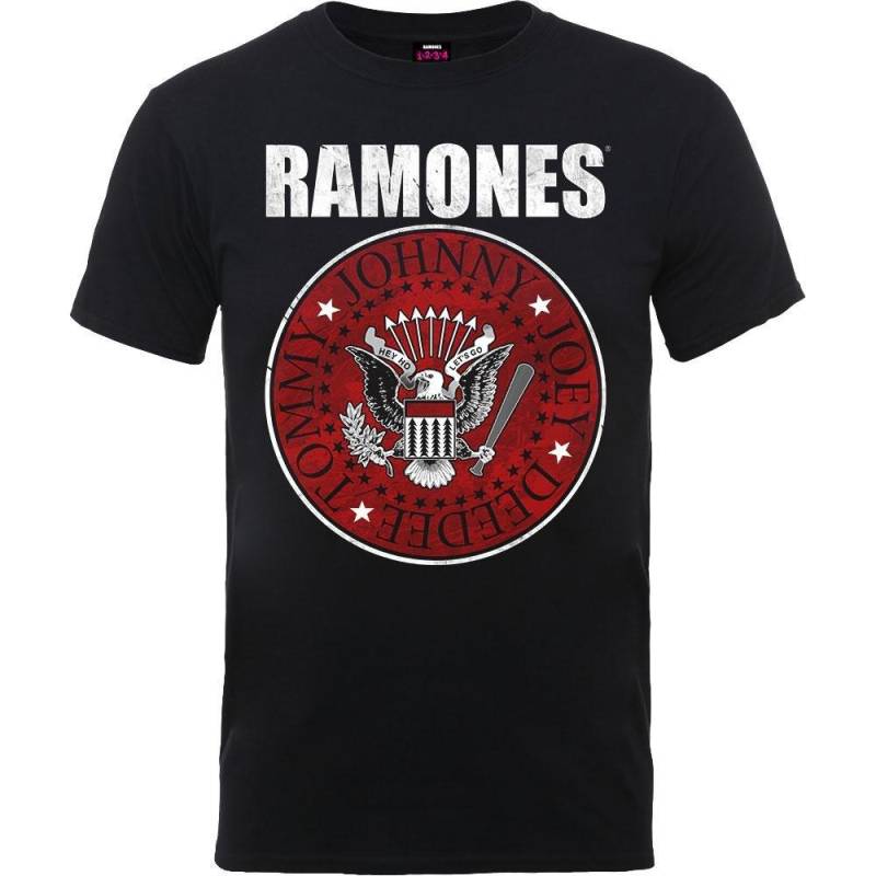 Tshirt Damen Schwarz M von Ramones