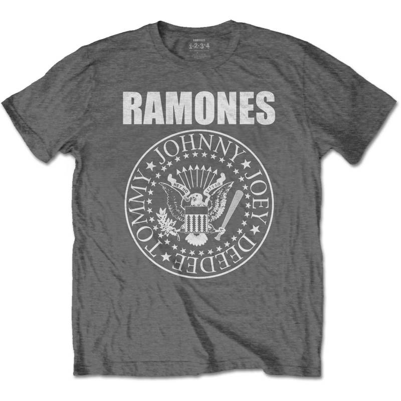 Tshirt Jungen Grau 116 von Ramones