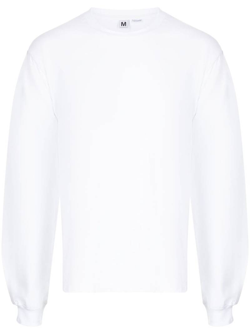 Random Identities graphic-print long-sleeve T-shirt - White von Random Identities