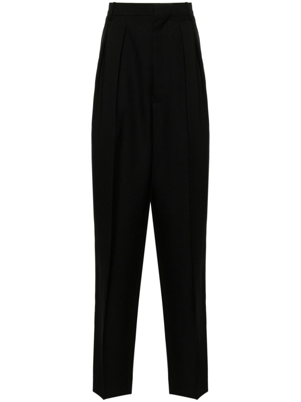 Random Identities pleated tailored trousers - Black von Random Identities