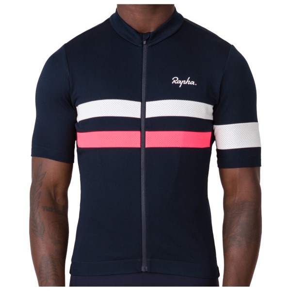 Rapha - Brevet Jersey - Velotrikot Gr L;M;S;XXL blau von Rapha