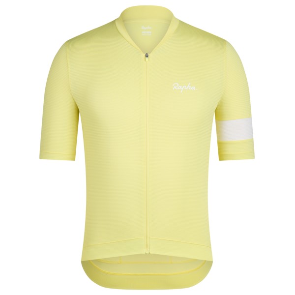 Rapha - Core Lightweight Jersey - Velotrikot Gr L gelb von Rapha