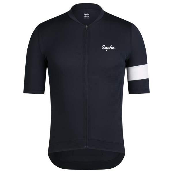 Rapha - Core Lightweight Jersey - Velotrikot Gr L schwarz/blau von Rapha