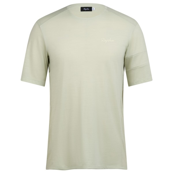 Rapha - Explore Merino T-Shirt - Merinoshirt Gr L;S;XL;XXL lint / aloe wash von Rapha