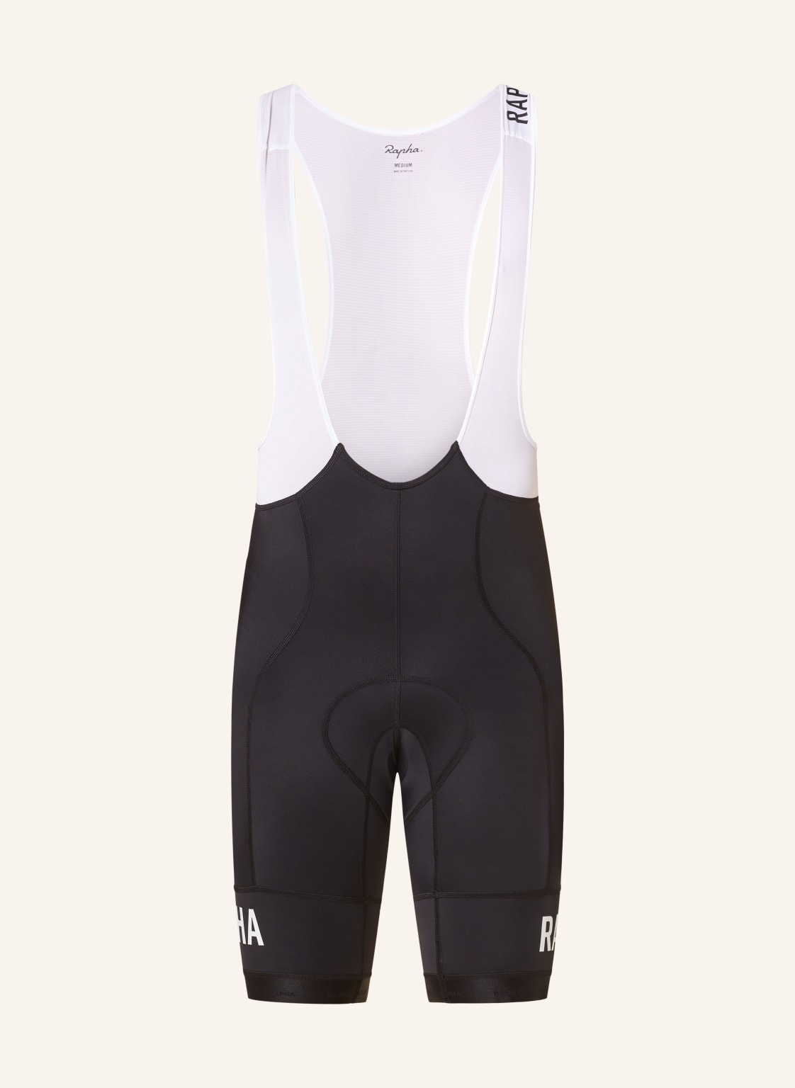 Rapha Radhose Pro Team Training Bib Mit Trägern Und Gepolstertem Einsatz schwarz von Rapha