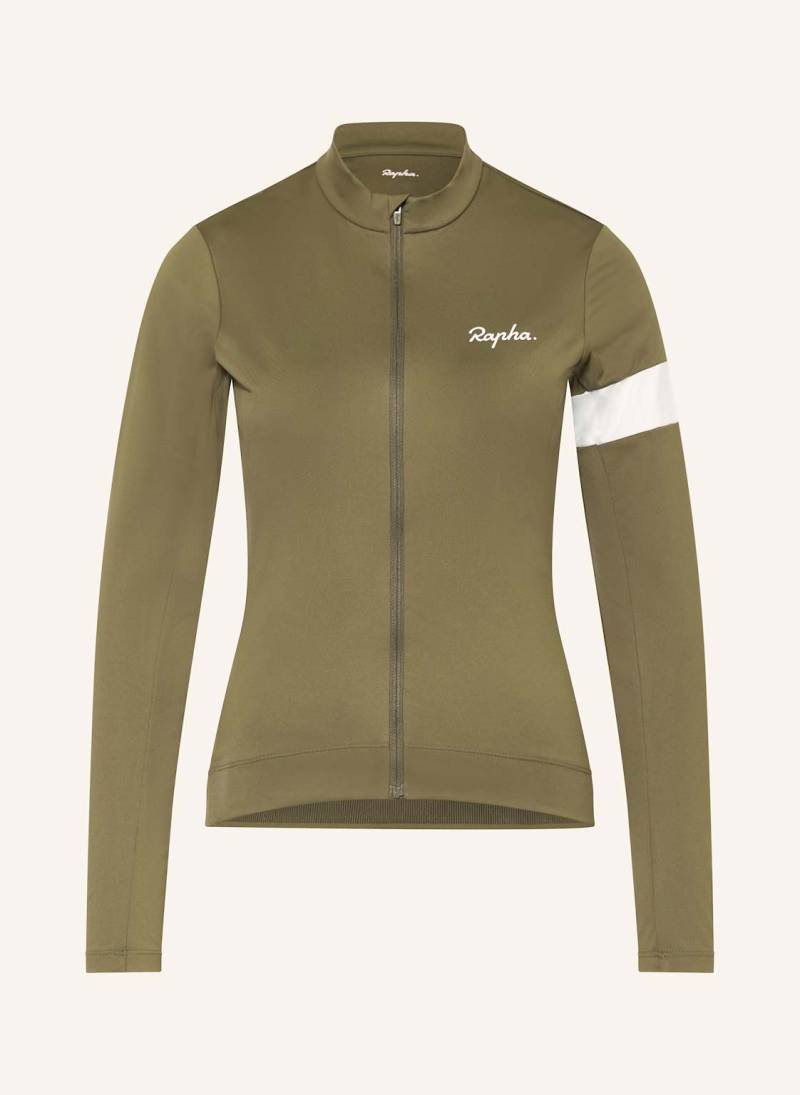 Rapha Radtrikot Core Thermal Long gruen von Rapha