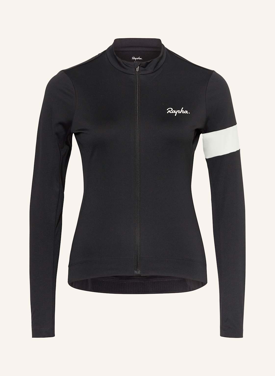 Rapha Radtrikot Core Thermal Long schwarz von Rapha