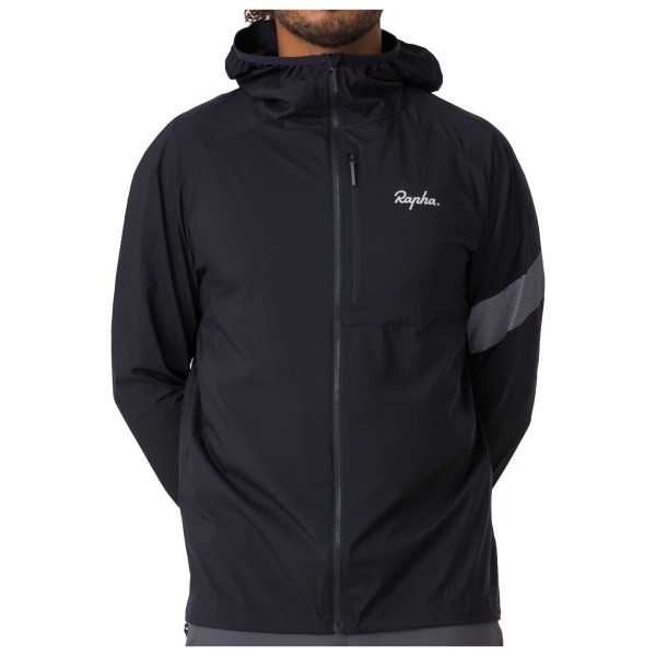 Rapha - Trail Lightweight Jacket - Velojacke Gr L schwarz/blau von Rapha