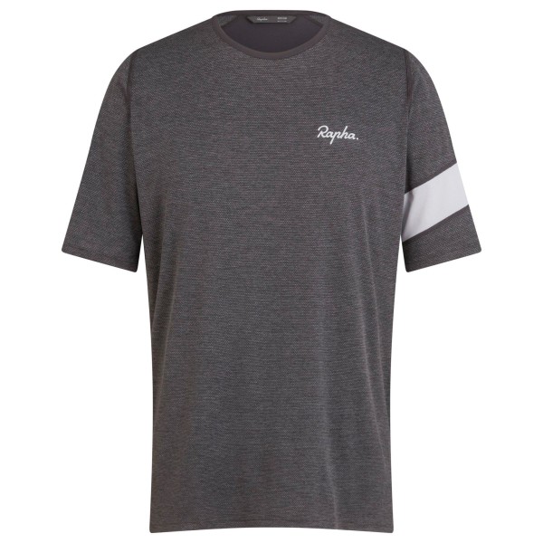 Rapha - Trail Lightweight T-Shirt - Velotrikot Gr L grau von Rapha