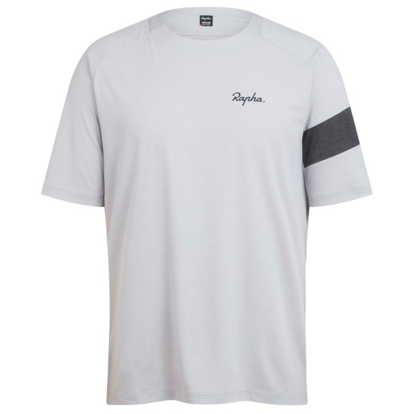 Rapha - Trail Technical T-Shirt - Velotrikot Gr L grau von Rapha