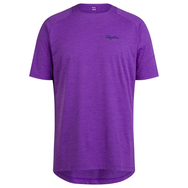 Rapha - Trail Technical T-Shirt - Velotrikot Gr M lila von Rapha