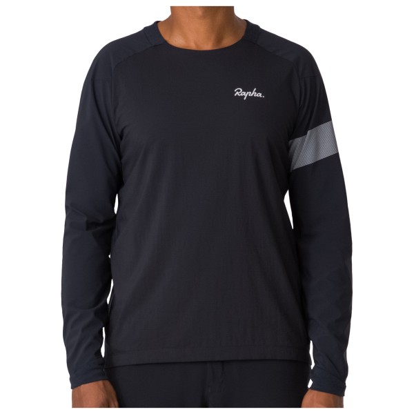 Rapha - Trail Windblock Jersey - Velotrikot Gr L schwarz von Rapha