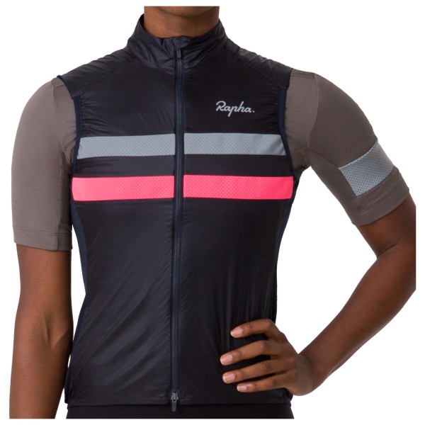 Rapha - Women's Brevet Insulated Gilet - Velogilet Gr L;M;S;XL schwarz von Rapha