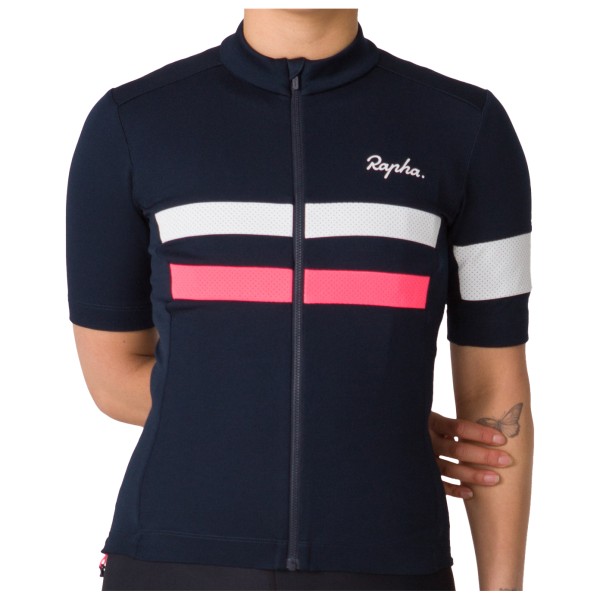 Rapha - Women's Brevet Jersey - Velotrikot Gr L;M;S;XL;XS blau von Rapha