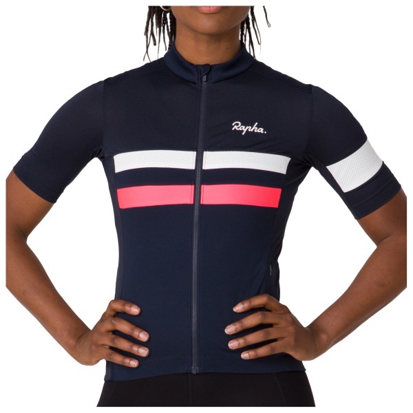 Rapha - Women's Brevet Lightweight Jersey - Velotrikot Gr XS blau von Rapha