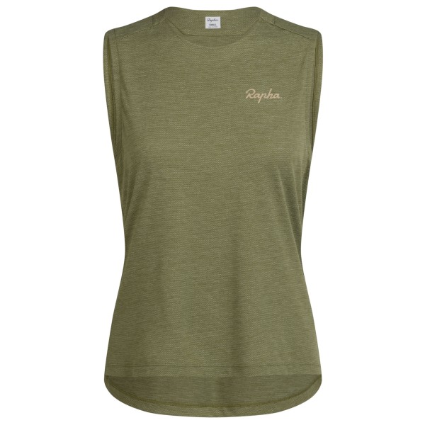 Rapha - Women's Trail Tank - Tank Top Gr L;M;S;XL grau;oliv von Rapha