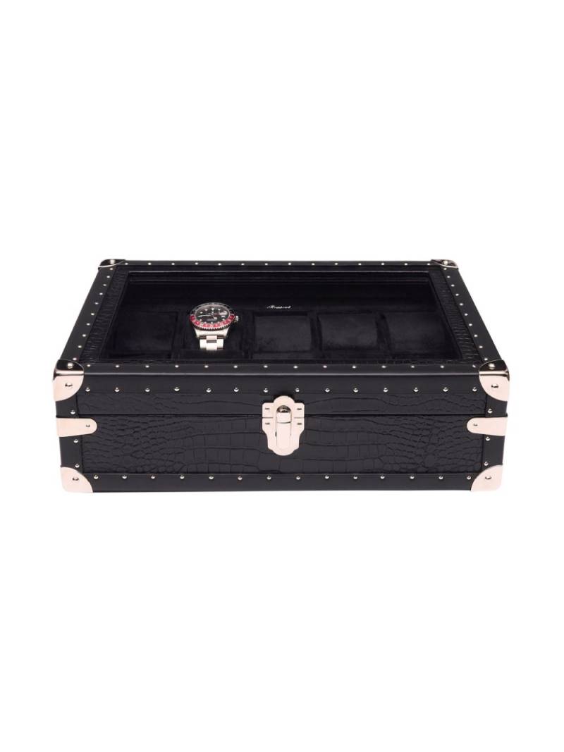 Rapport Brompton Optic Eight watch box - Black von Rapport