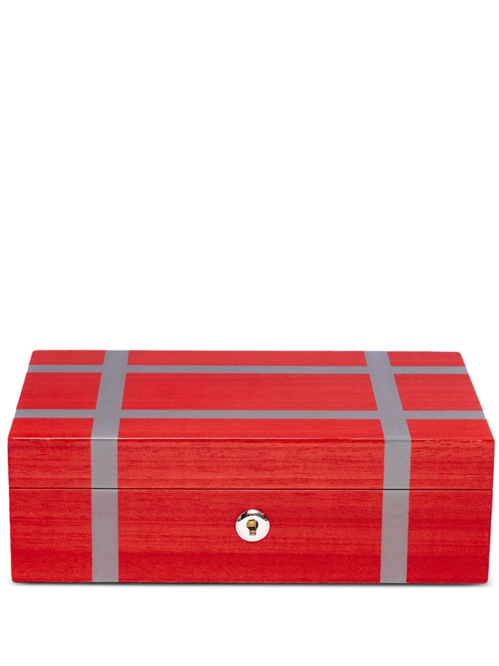 Rapport Carnaby watch and accessory box - Red von Rapport