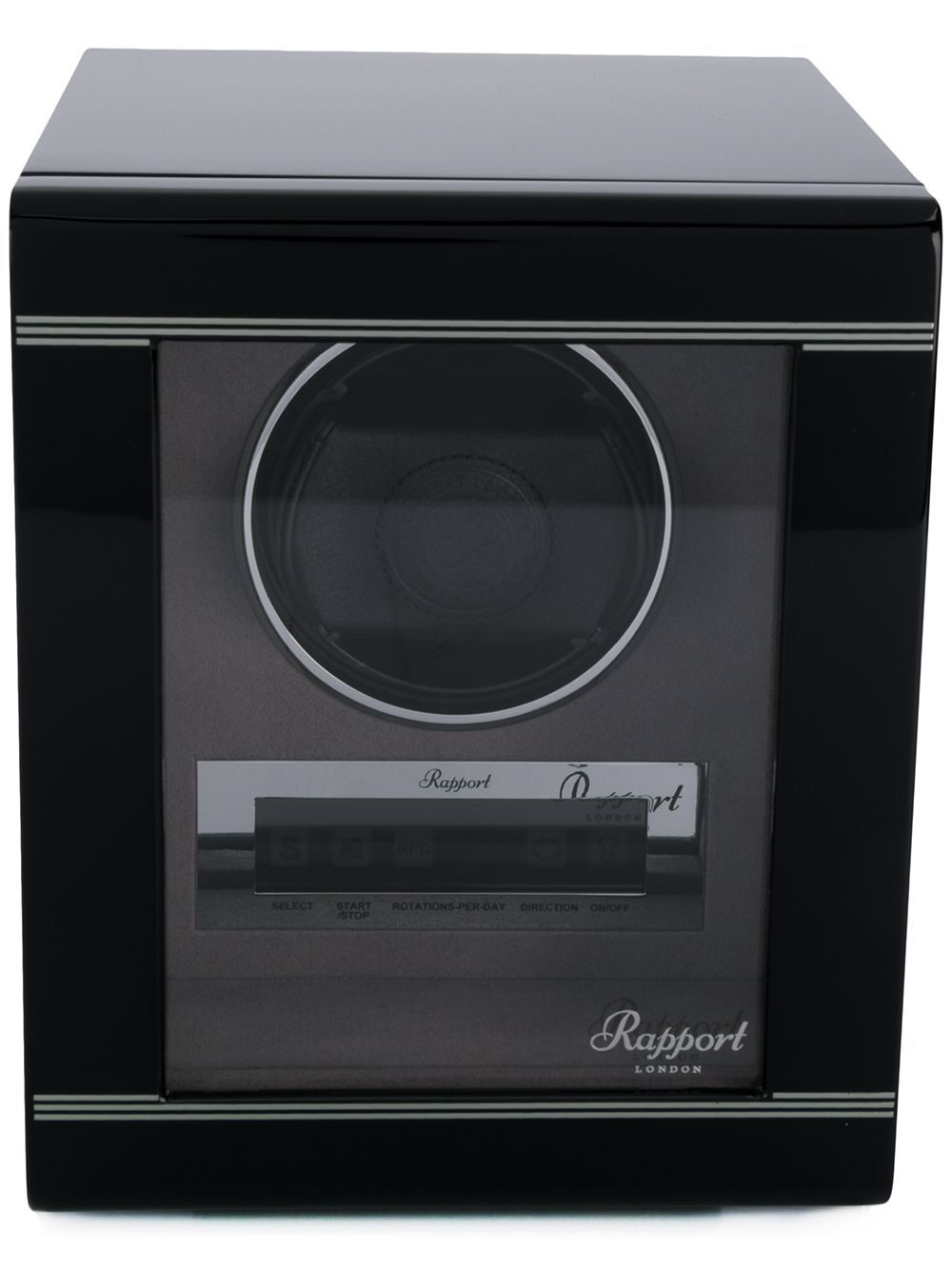 Rapport Formula single watch winder - Black von Rapport