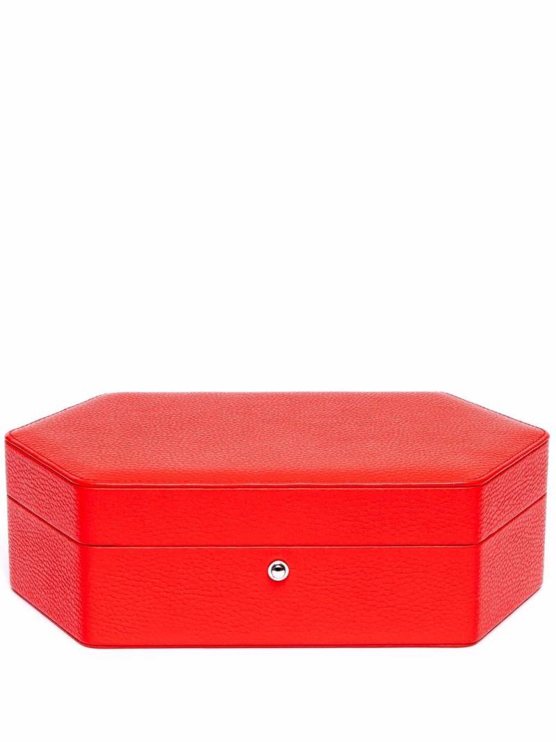 Rapport Portobello 3-watch box - Red von Rapport