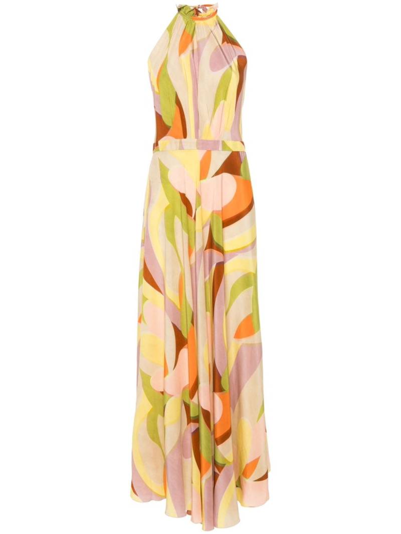 Raquel Diniz Giovanna geometric-print dress - Neutrals von Raquel Diniz