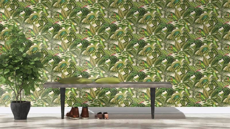 freundin Home Collection Vinyltapete »Freundin II«, gemustert-floral von freundin Home Collection