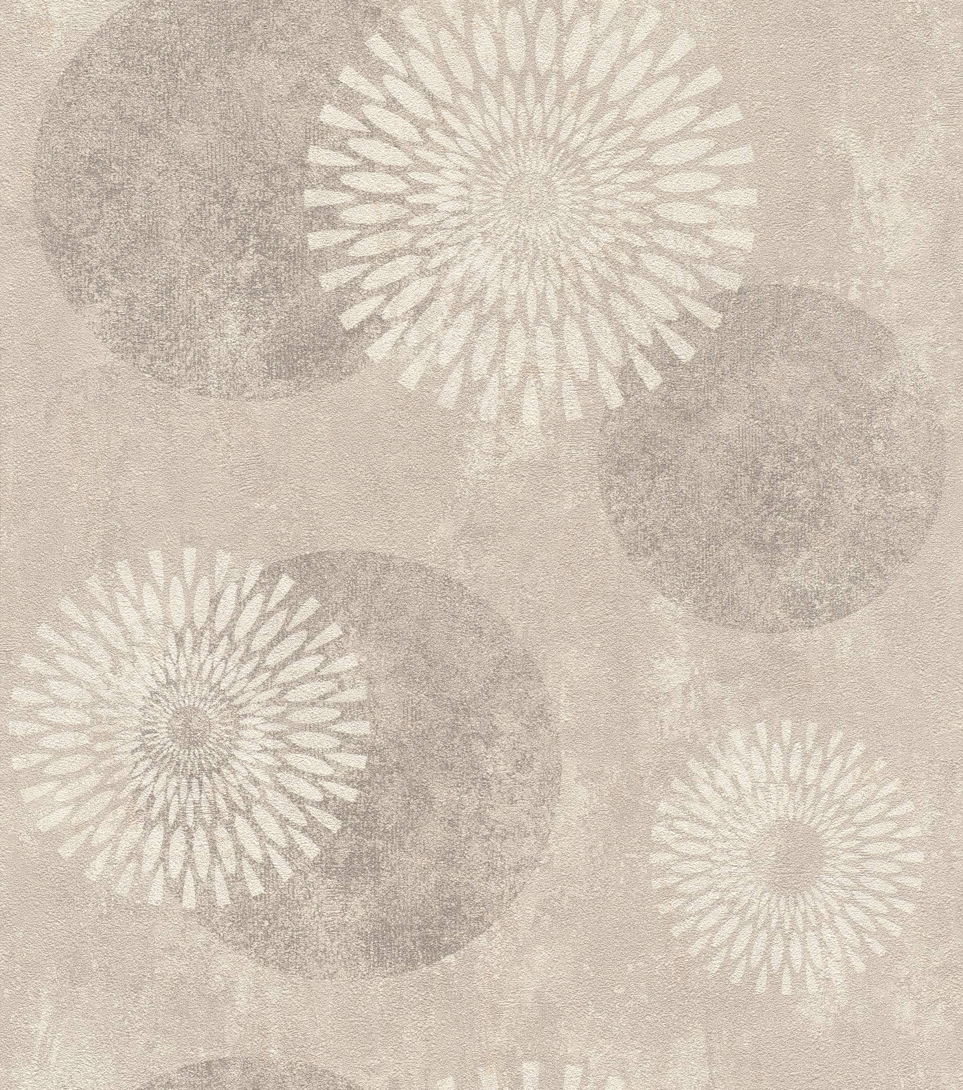 Rasch Vliestapete »Tapetenwechsel II«, floral, mit Kreisen Rasch Vliestapete »Tapetenwechsel II«, floral, mit Kreisen von Rasch