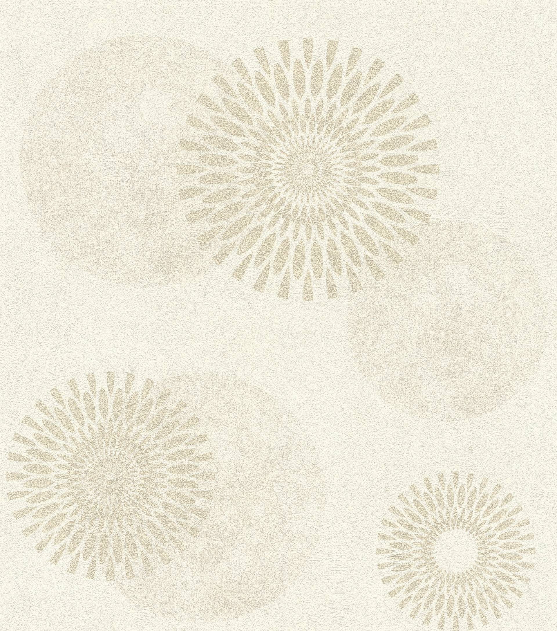 Rasch Vliestapete »Tapetenwechsel II«, floral, mit Kreisen Rasch Vliestapete »Tapetenwechsel II«, floral, mit Kreisen von Rasch
