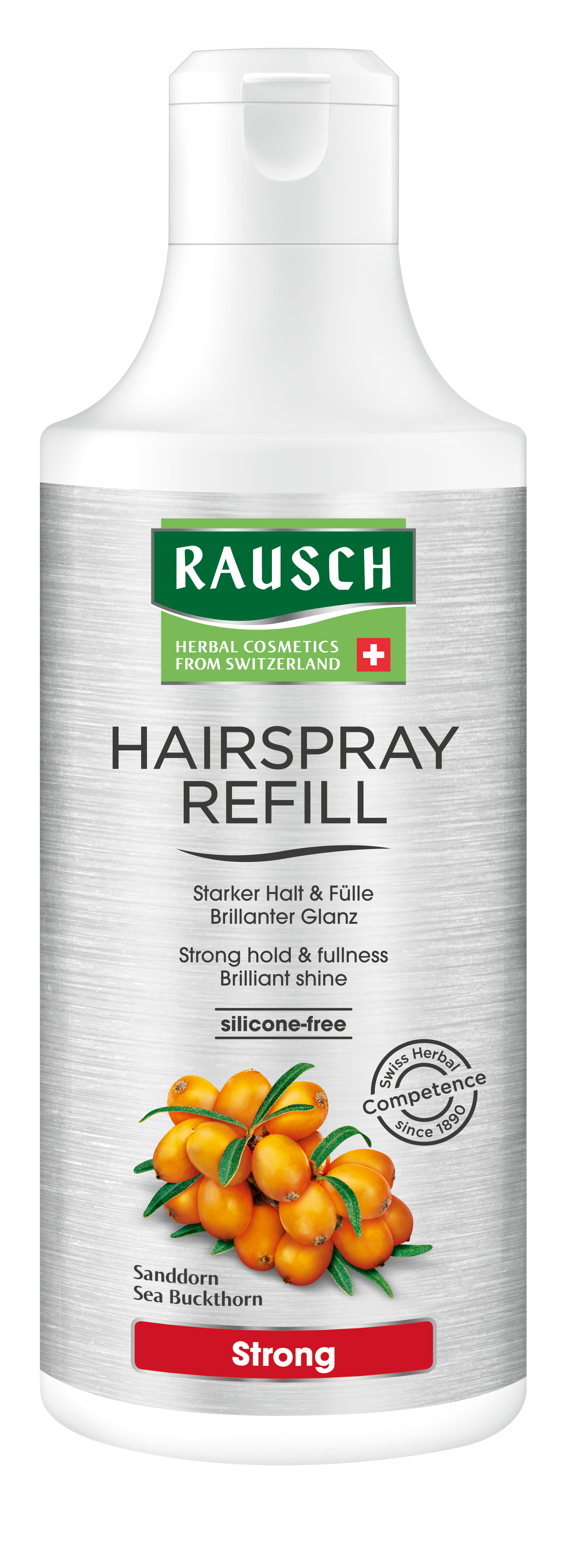 Rausch - Hairspray, Strong Refill Non-Aerosol 400 ml von Rausch