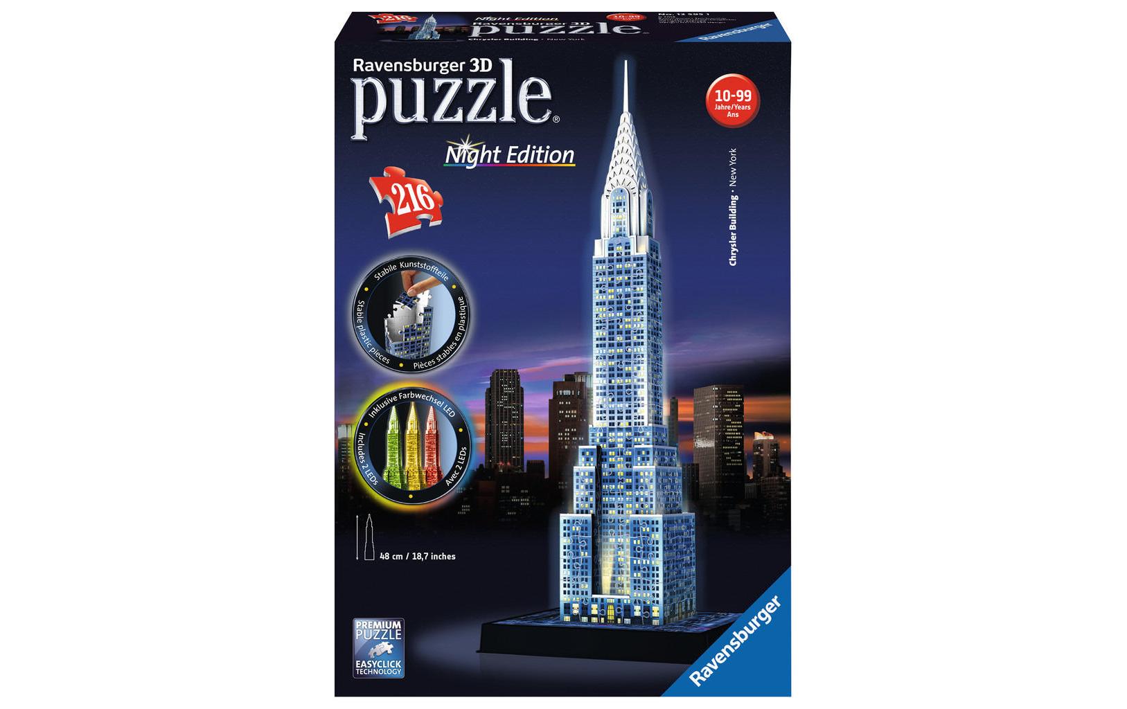 Ravensburger 3D-Puzzle »Chrysler Building« Ravensburger 3D-Puzzle »Chrysler Building« von Ravensburger