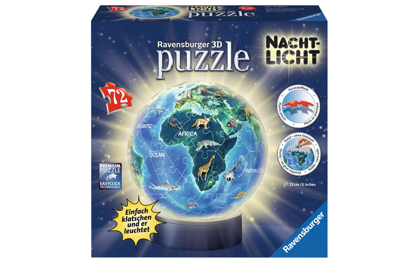 Ravensburger 3D-Puzzle »Erde bei Nacht Nachtlicht« Ravensburger 3D-Puzzle »Erde bei Nacht Nachtlicht« von Ravensburger
