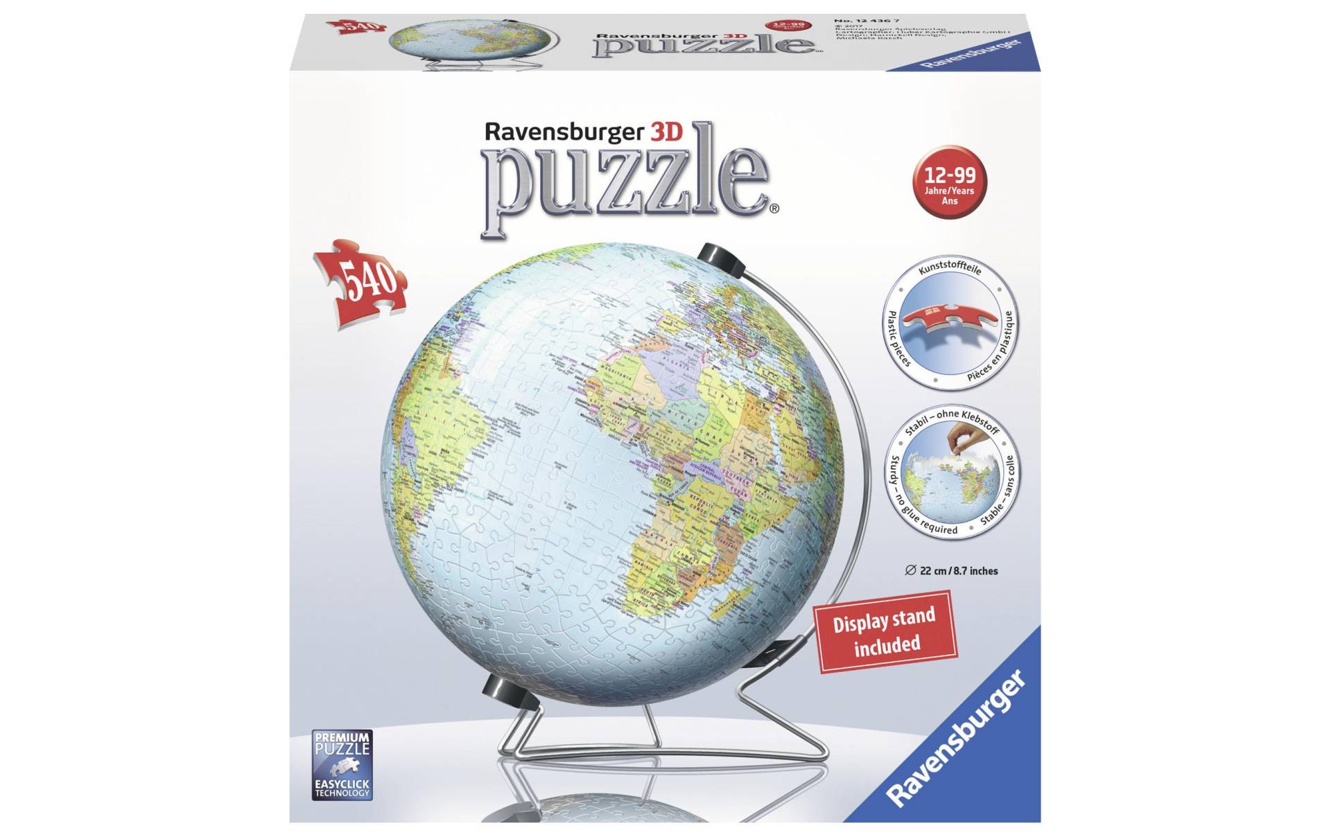 Ravensburger 3D-Puzzle »Globus englisch« Ravensburger 3D-Puzzle »Globus englisch« von Ravensburger
