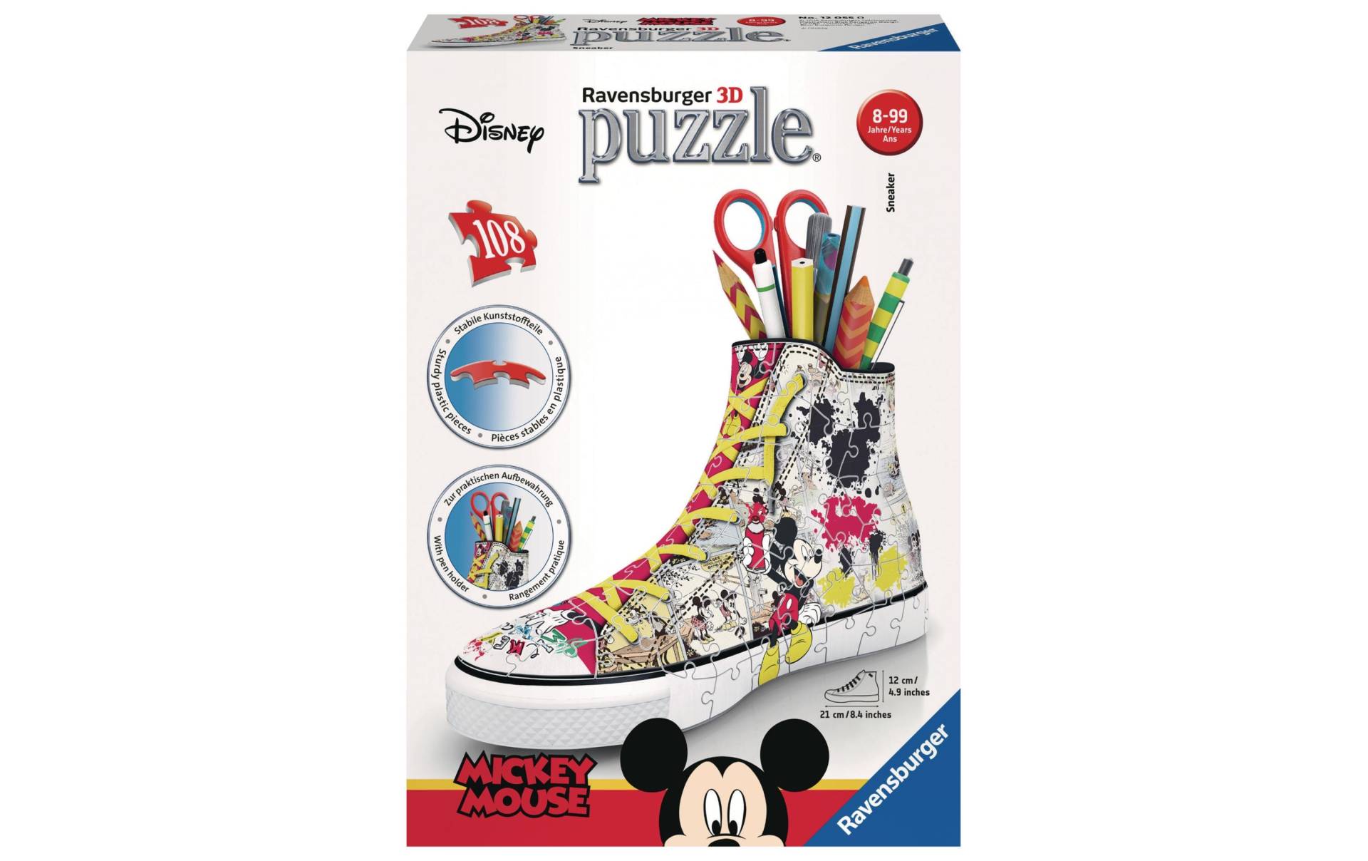 Ravensburger 3D-Puzzle »Sneaker Disney Mickey« Ravensburger 3D-Puzzle »Sneaker Disney Mickey« von Ravensburger
