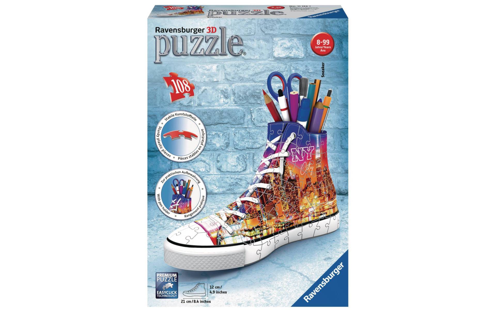 Ravensburger 3D-Puzzle »Sneaker Skyline New York« von Ravensburger