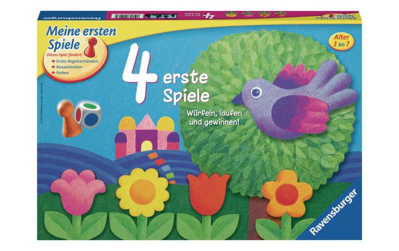 Ravensburger Spiel »4 erste Spiele« von Ravensburger