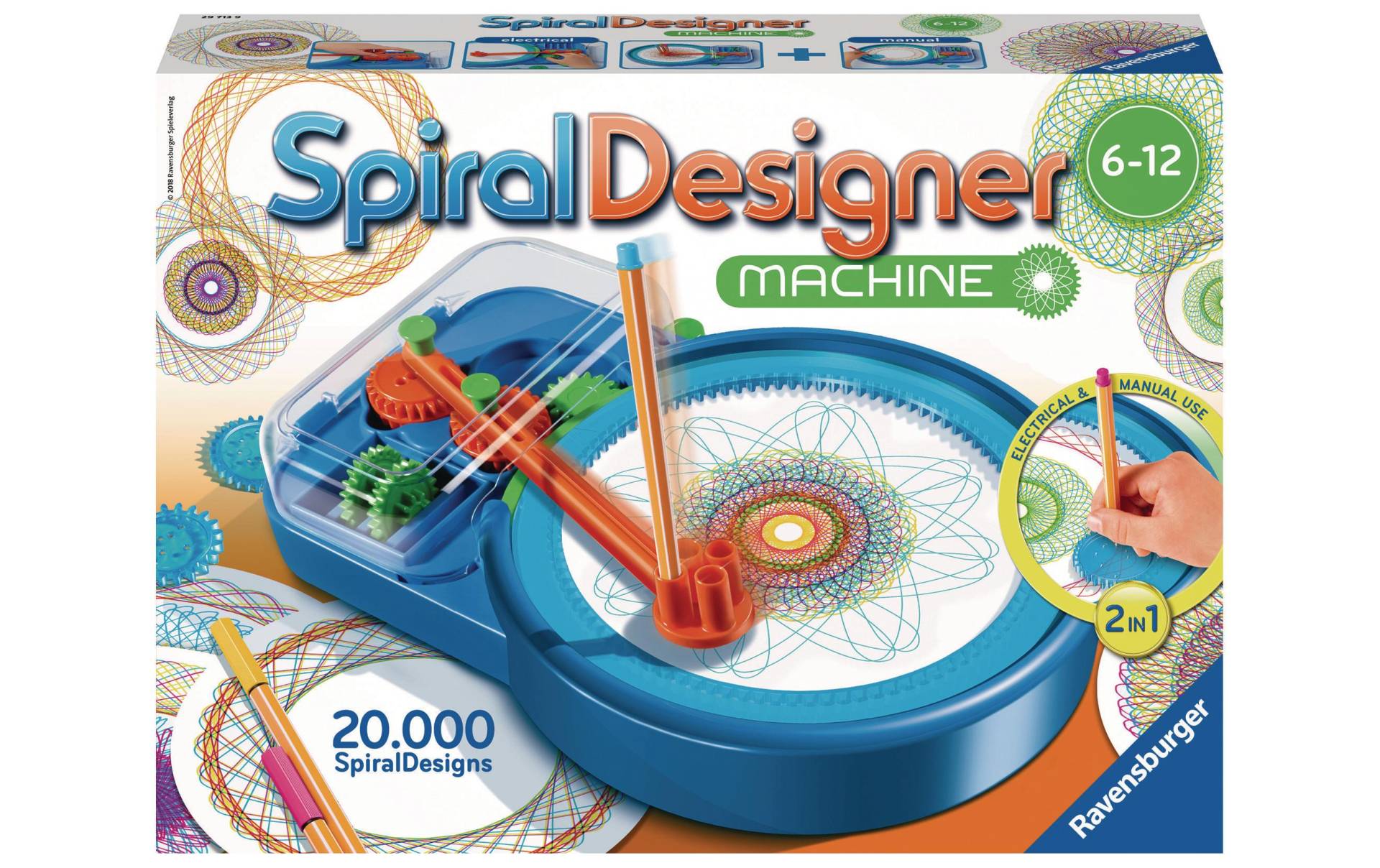 Ravensburger Malvorlage »Spiral-Designer Maschine« von Ravensburger